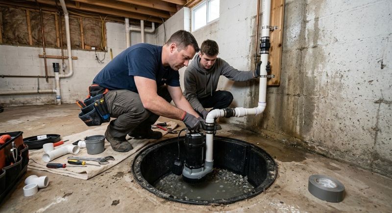 Sump Pump Installation in Tuscaloosa, AL