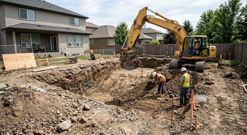 Crawlspace Excavation in Houston, TX