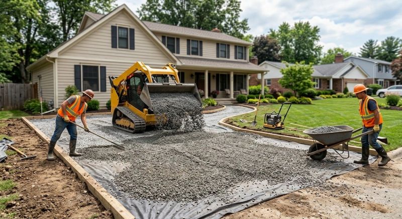 Crusher Run Installation in Calvert County, MD