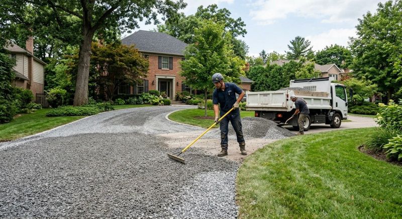 Gravel Pothole Filling in Waldorf, MD