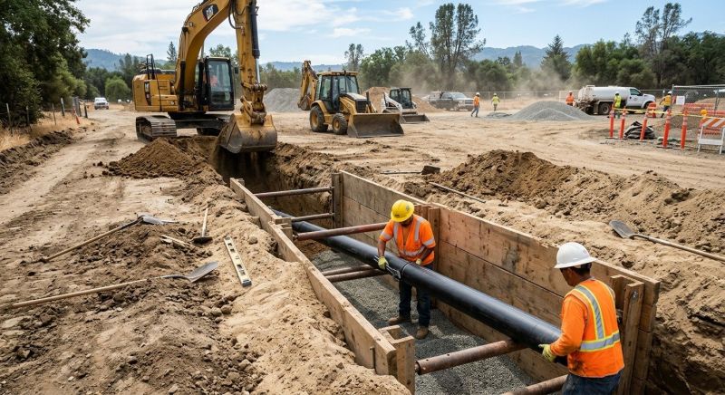 Irrigation Trenching in Salt Lake City, UT