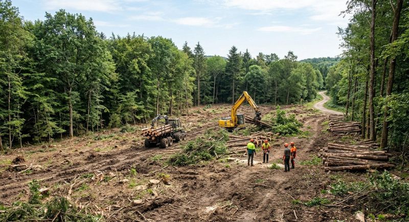Land Clearing in Marietta, GA