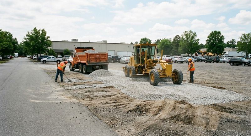 Parking Lot Leveling in Woodstock, GA