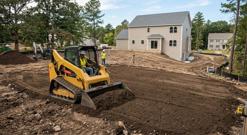 Site Grading Service in Houston, TX