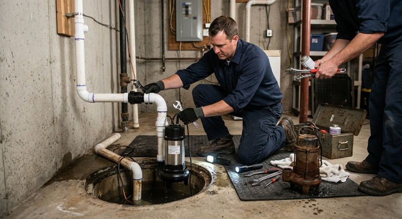 Sump Pump Installation in Auburn, AL